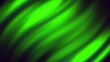 Wavy Green Abstract Background with Glossy Lines - Animated Motion loop Graphic 4k	

