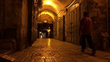 Walking Jerusalem streets 