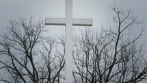 Cross in a military war cemetery.