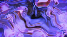 Creative Abstract Liquid Moving Spontaneously. Visual Effects