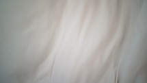 flowing white fabric background 
