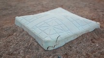base on a baseball field 
