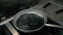 Chef Cooking Black Food Pasta Italian Spaghetti At Cuttlefish Ink