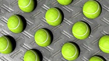 Infinite Tennis Balls Passing Loop animation