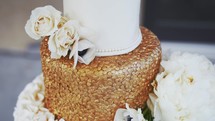 Close up shots of wedding details.