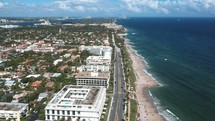 Palm Beach shoreline 