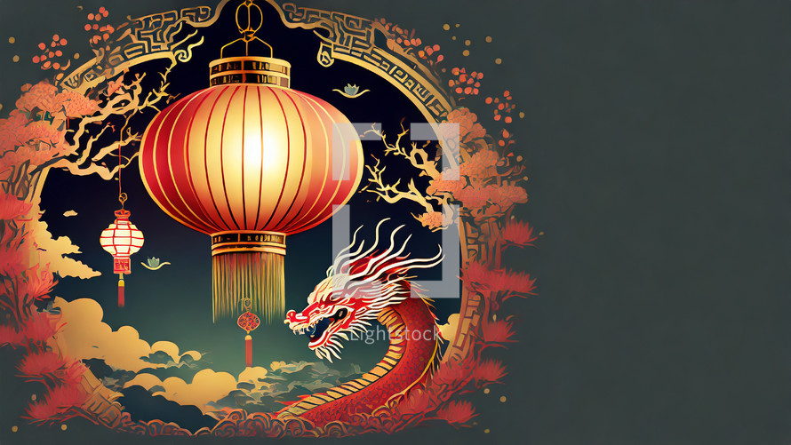 Chinese New Year of the dragon 