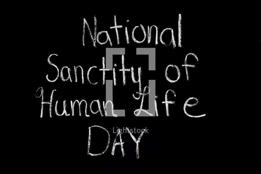 National Sanctity of Life Day 