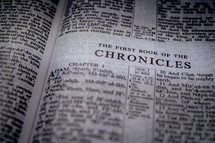 The First Book of Chronicles 