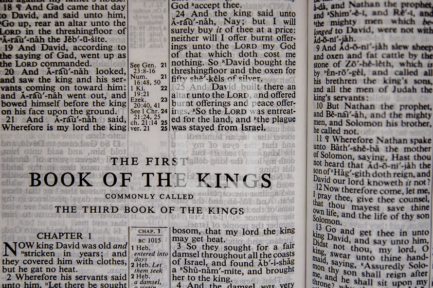 The First book of the Kings 