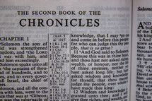 The Second Book of Chronicles 