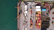 Containers and seaport infrastructure