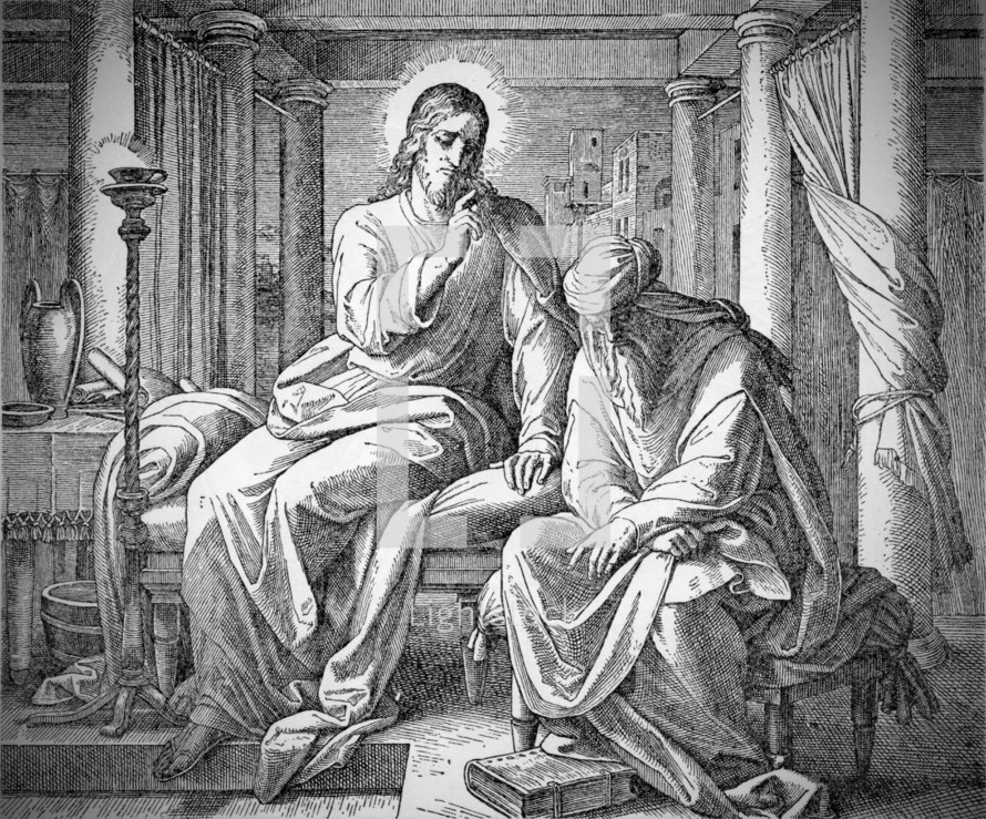 Jesus Teaches Nicodemus, John 3:1-21