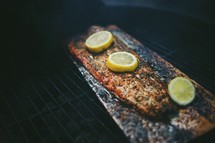 grilling salmon 