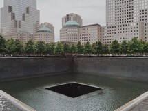 9/11 memorial fountain 