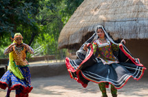 dancers at a festival in India 