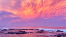 Jefferey's Bay South Africa sunset