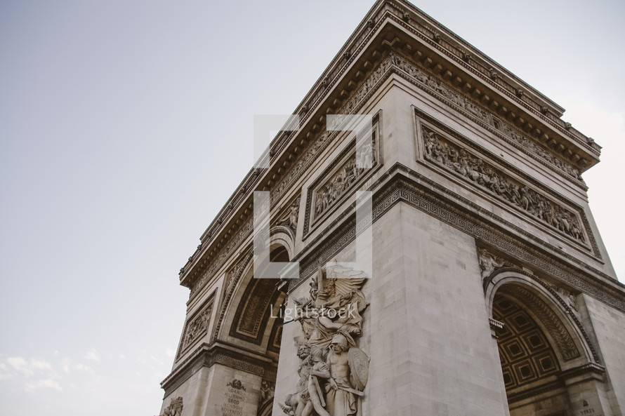 Arc de Triomphe in Paris 