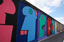 An art wall from Berlin Germany