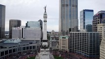 Indianapolis, Indiana | Monument Circle | Drone Aerial