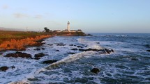 Pigeon Point Lighthouse sunset 