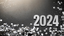 2024 New Year Celebration Silver