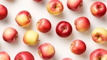  apples With White background top Created With Generative AI Technology	

