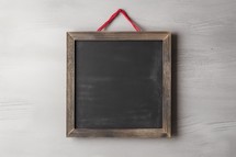 Chalkboard with Frame Isolated on White Background