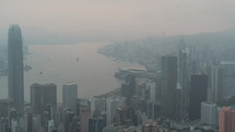 Hong Kong time-lapse night to day 