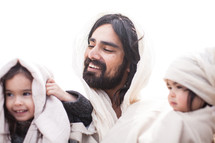Jesus with children 