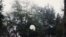 outdoor basketball goal 