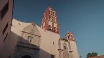 Templo de Santo Domingo (Temple of St. Dominic Catholic church) in Santiago de Querétaro, Mexico.