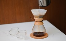 Chemex coffee maker 