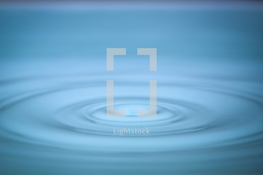 water droplet macro 