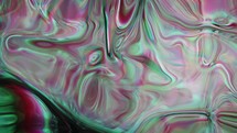 Abstract Liquid Visuals. Defocused Surface With Chaotic Color Patterns.