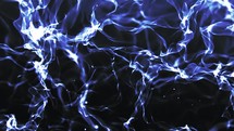 Abstract Background - Stream Of Purple Smoke With Particles In Black Background. - graphics	
