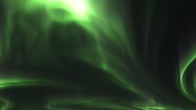 Green Aurora Borealis - Northern Lights