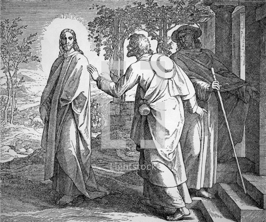 On the Road to Emmaus, Luke 24:13-35