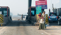toll booths in Mandawa, India 