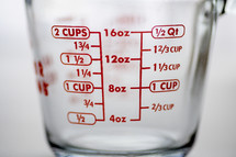 measuring cup 
