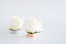 roses on rolls of tape 