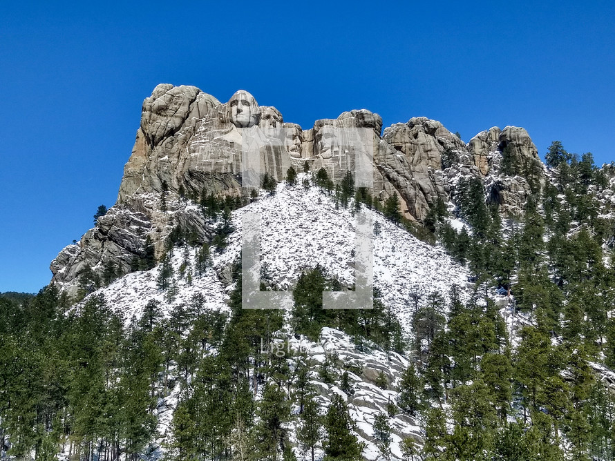 Mount Rushmore at Keystone, South Dakota
