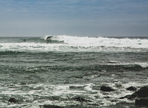 surfing waves 