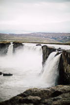 waterfall in Iceland 