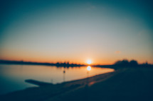 Sunset at the Lake 