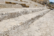 The Southern Temple Mount steps.