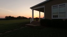 Honey Brook Farm at sunrise 