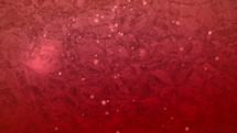 red Christmas loop background with sparkles 