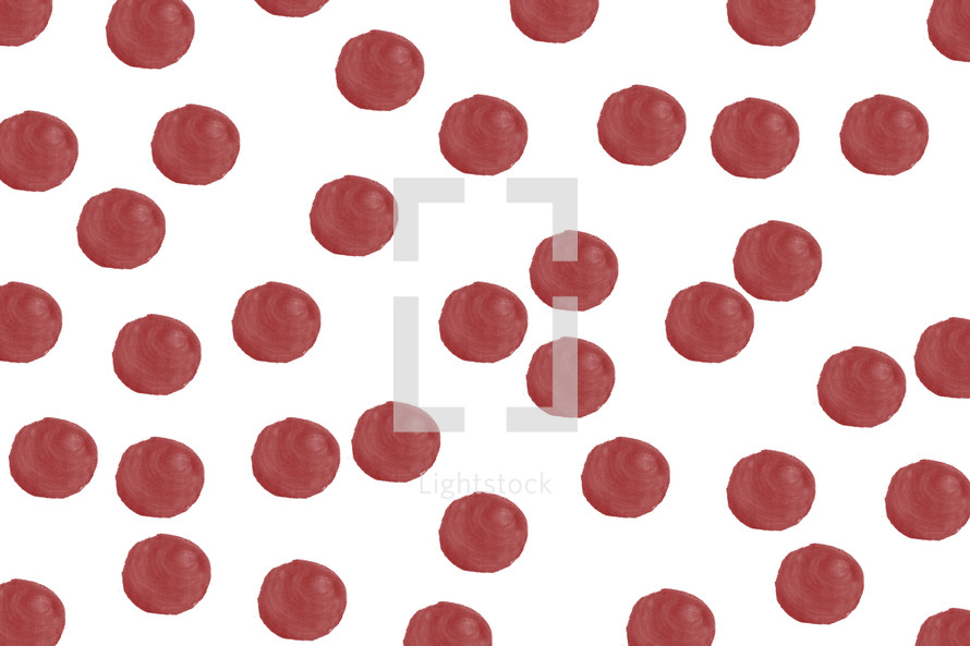 red dots background 