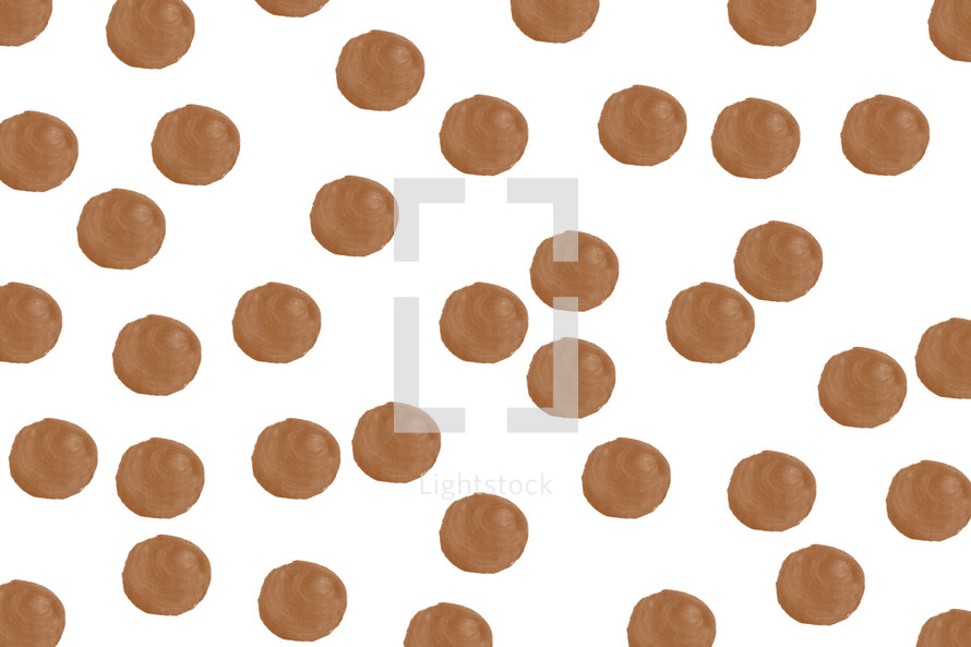 brown dot background 